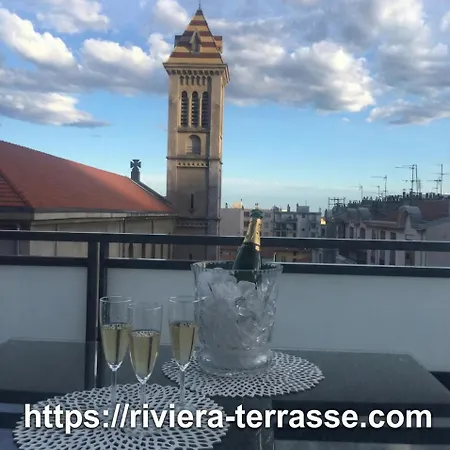 Riviera Terrasse - Parking Gratuit Niza