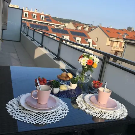 Riviera Terrasse - Parking Gratuit ניס